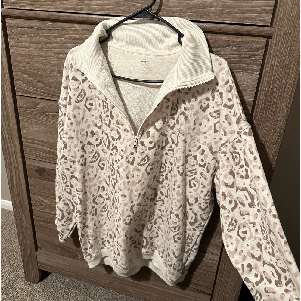 Aerie oversized half zip pullover